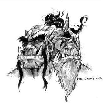 Illustrations de Warcraft II