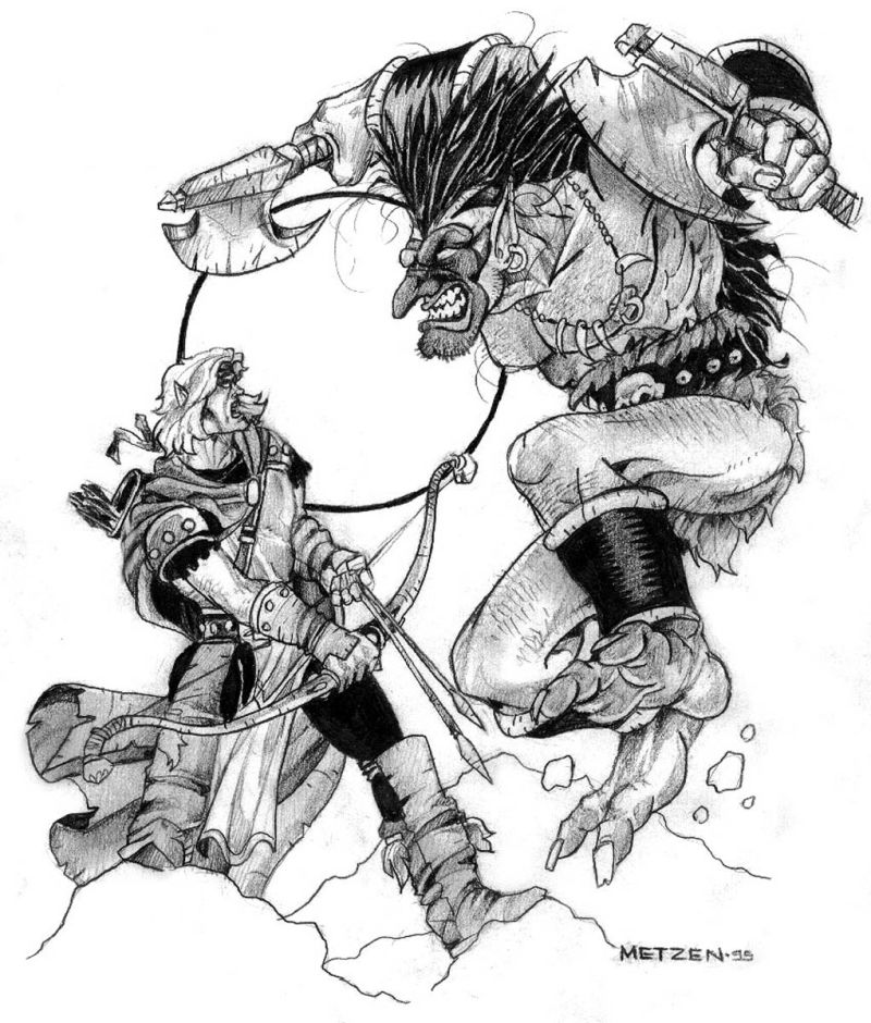 Illustrations de Warcraft II